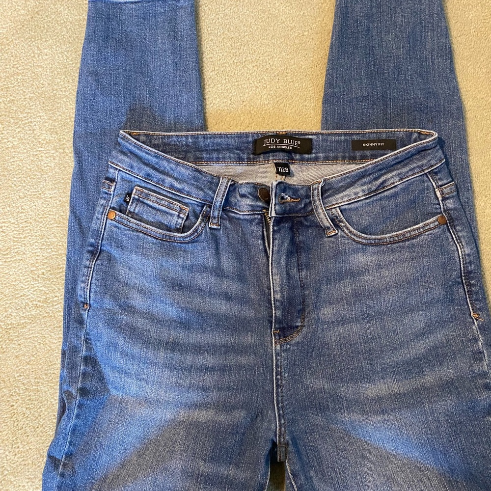 Judy Blue Women's Classic Blue Skinny Jeans